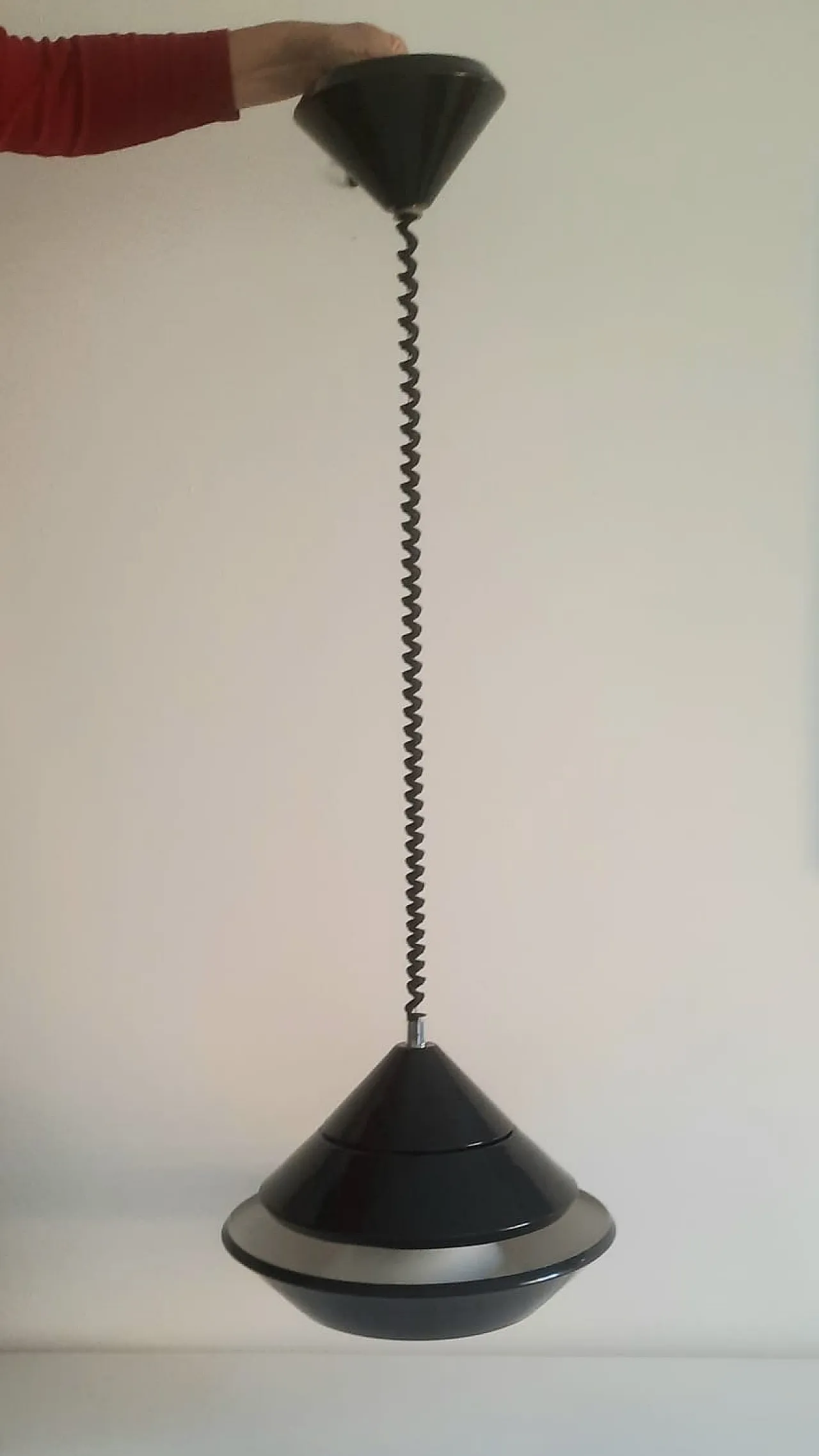 Lamp mod.Glissa by Claudio Dini for Bieffeplast, 70s 2