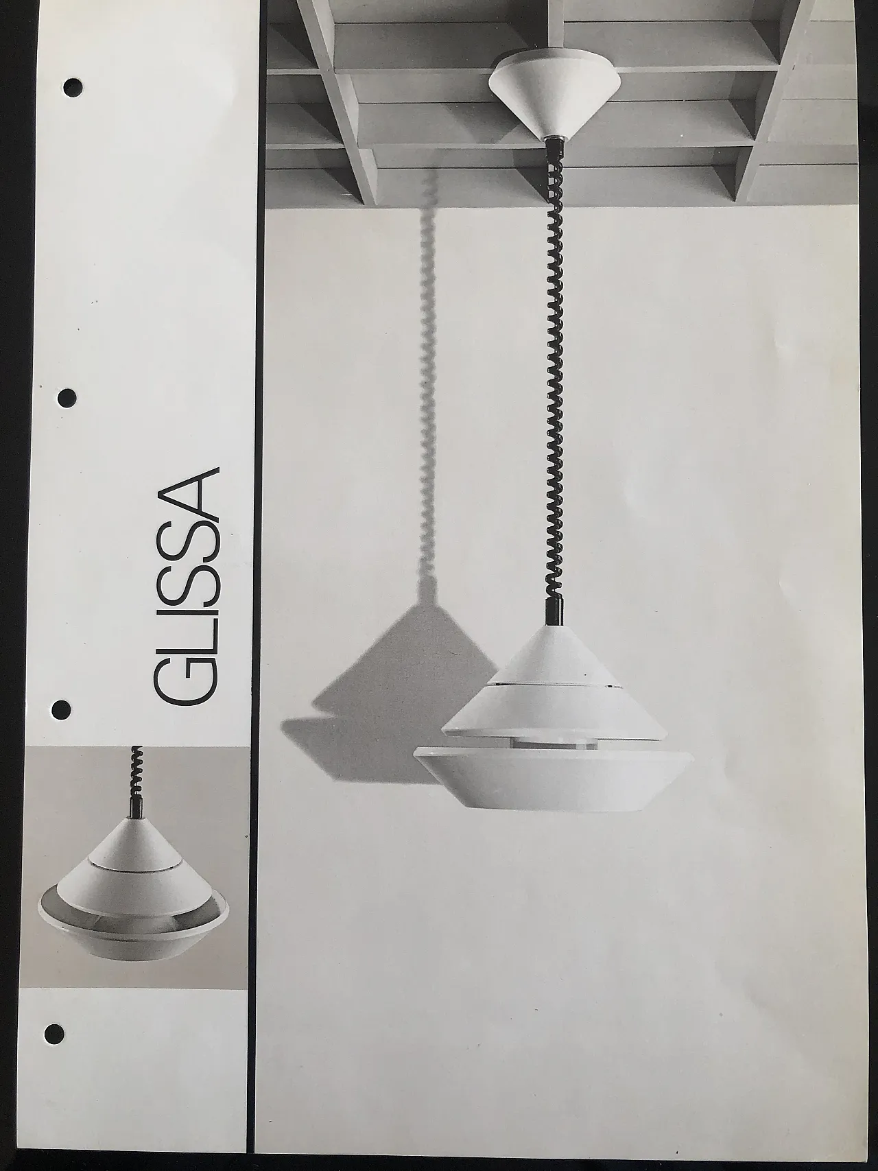 Lamp mod.Glissa by Claudio Dini for Bieffeplast, 70s 5