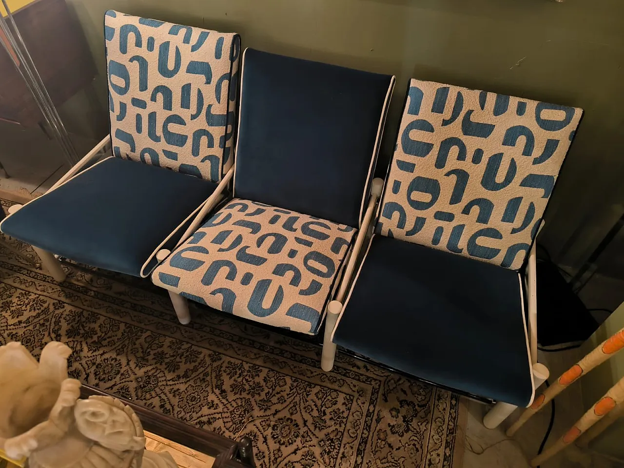 Sofa and chairs from Vera, 1970s 1