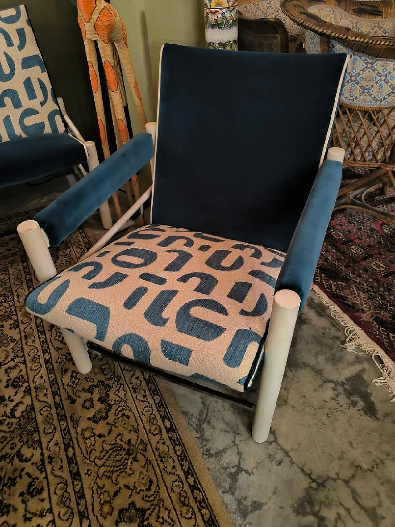 Sofa and chairs from Vera, 1970s 2