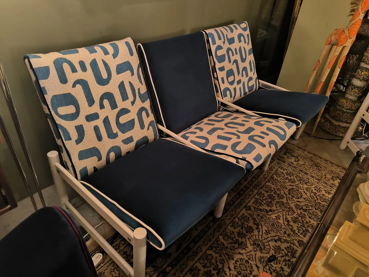 Sofa and chairs from Vera, 1970s 8