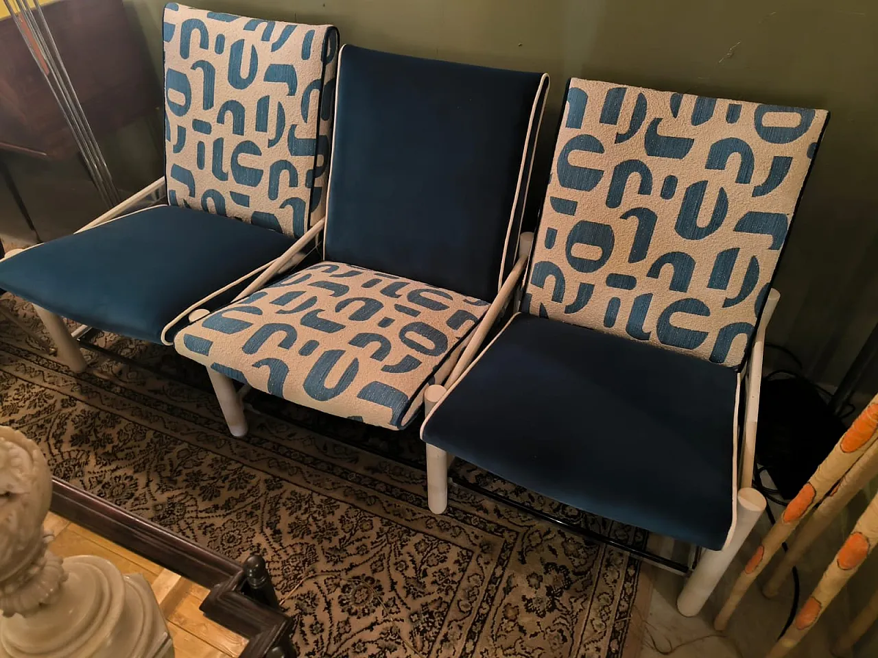 Sofa and chairs from Vera, 1970s 9