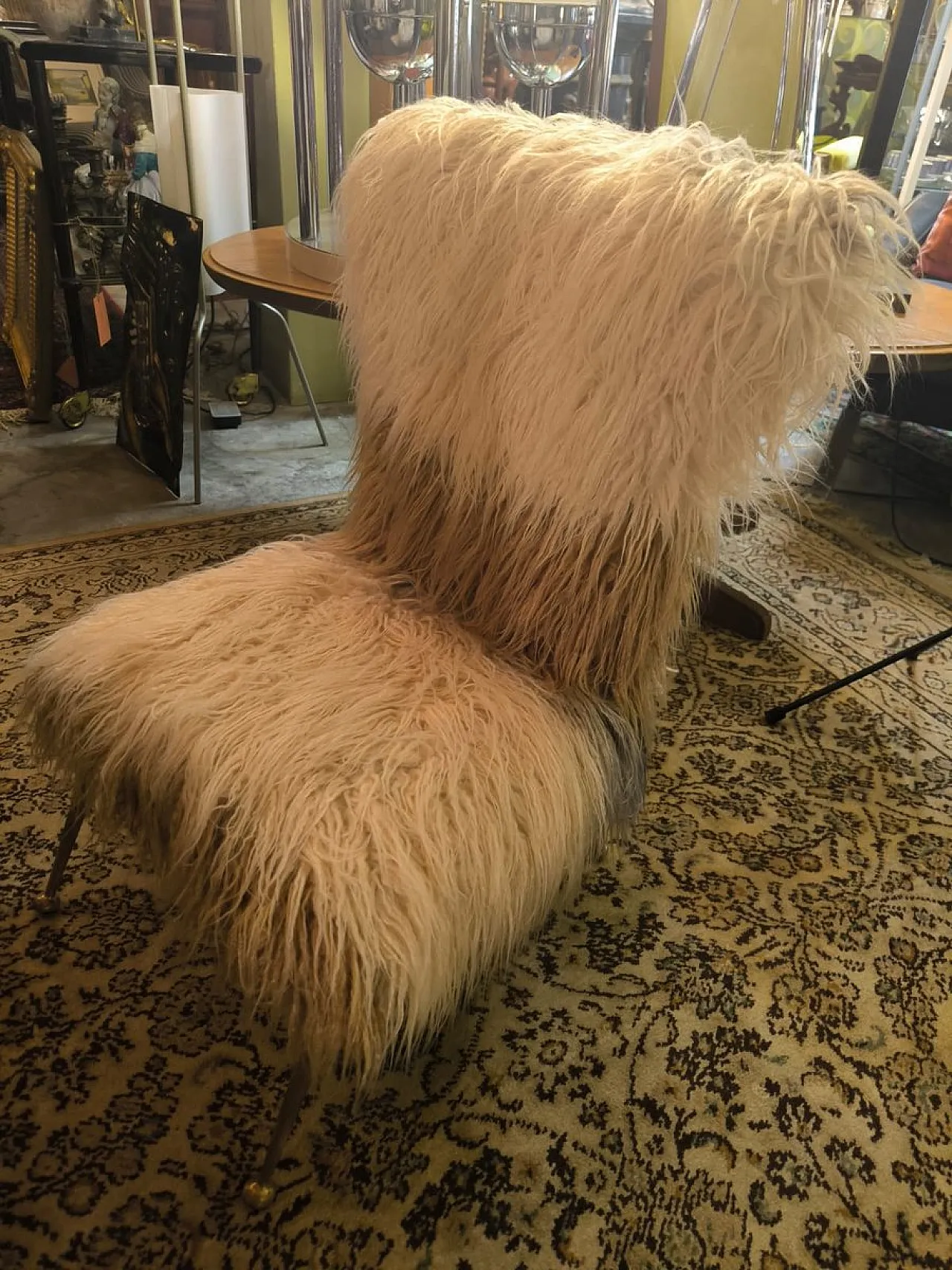 Pair of Tibetan armchairs, 1970s 1