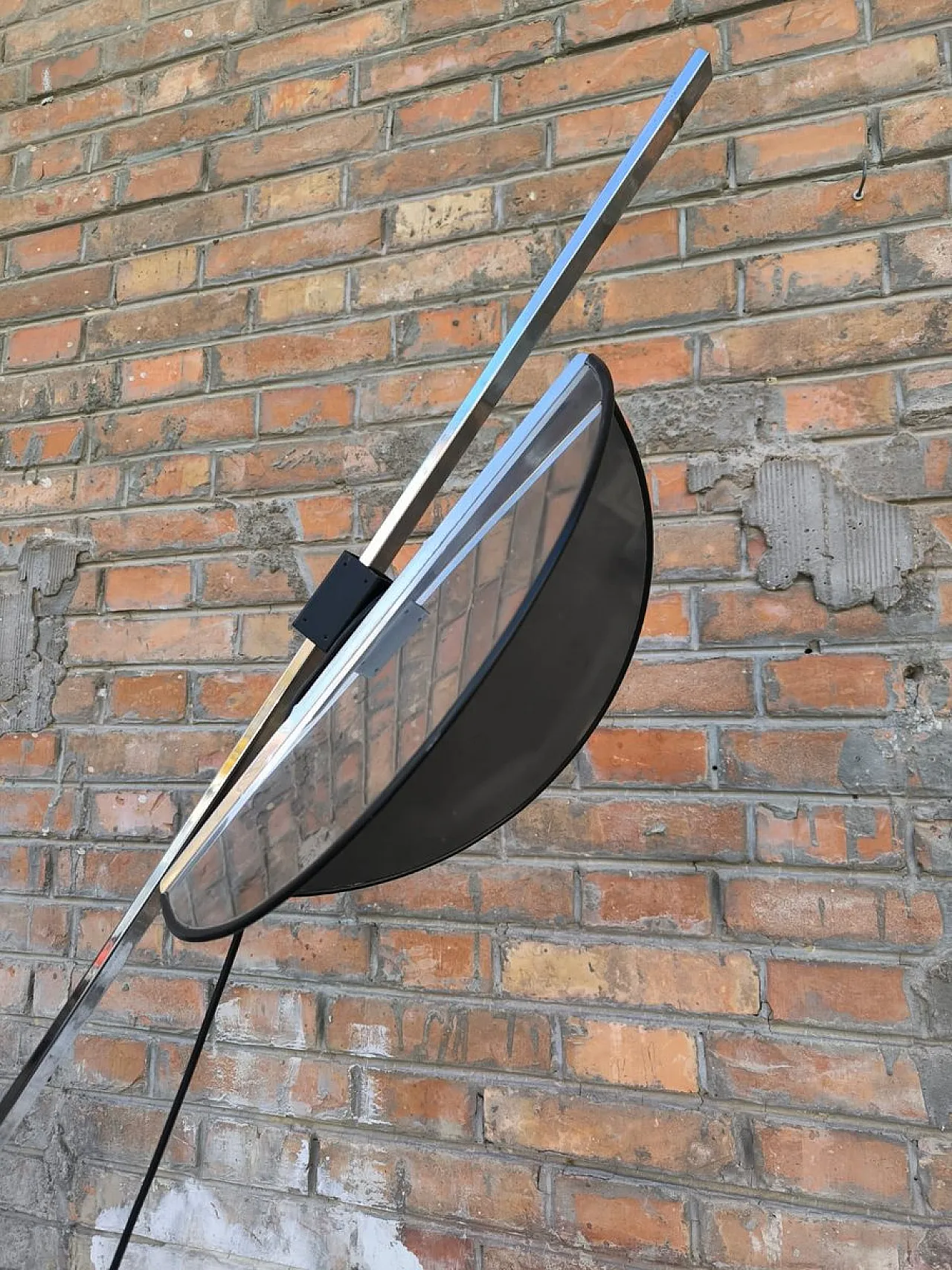 Lampada da terra Compass regolabile in acciaio, anni '70 7