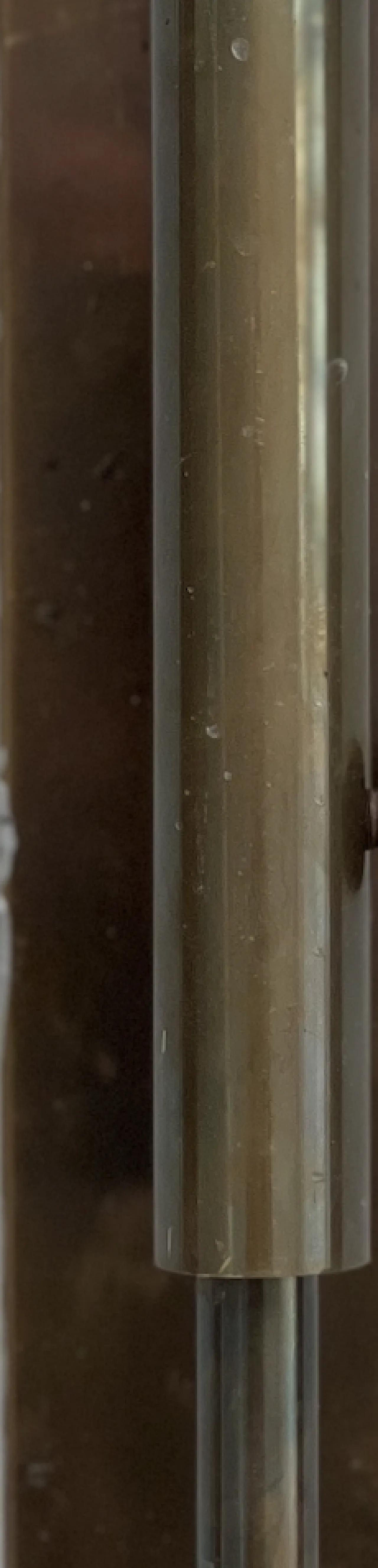 Applique stile Art Déco in ottone e vetro scanalato 19