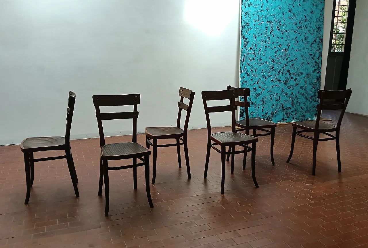 6 sedie Thonet, mod. 651, anni '30 20