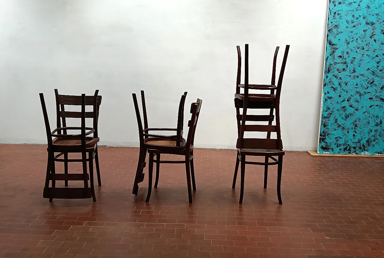 6 sedie Thonet, mod. 651, anni '30 24