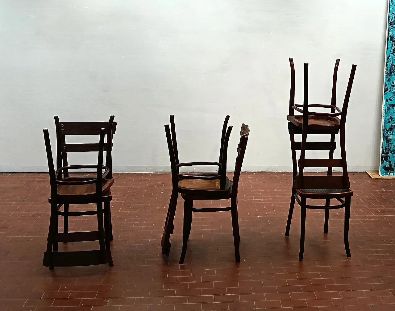 6 sedie Thonet, mod. 651, anni '30 26