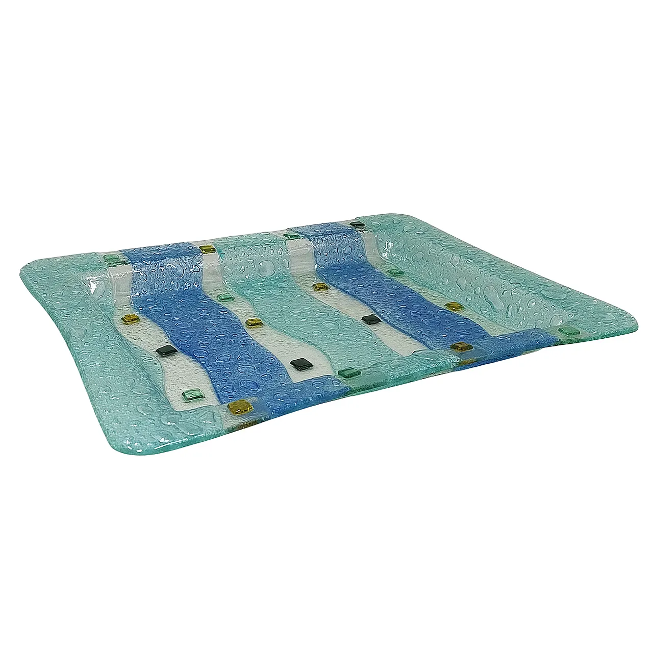 Tray By Albatros in Murano Glass, 1970s 1