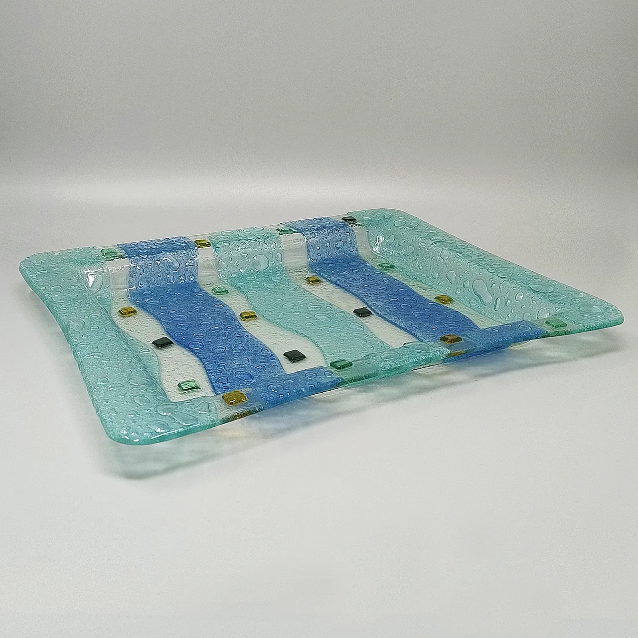 Tray By Albatros in Murano Glass, 1970s 2