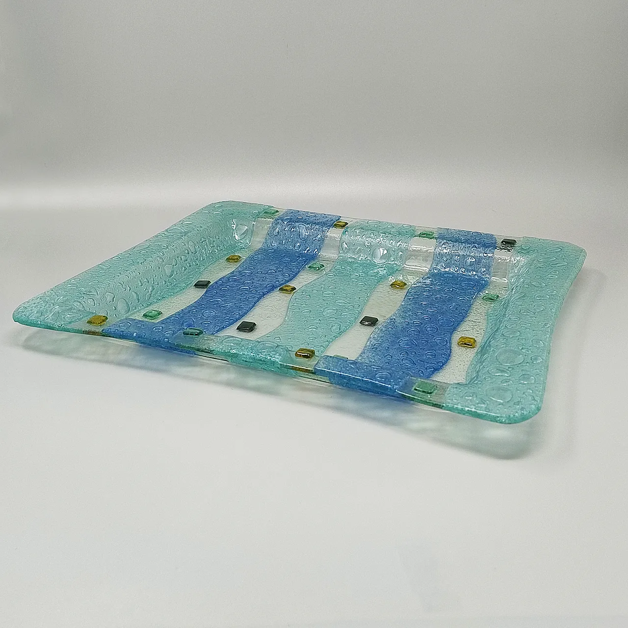 Tray By Albatros in Murano Glass, 1970s 3