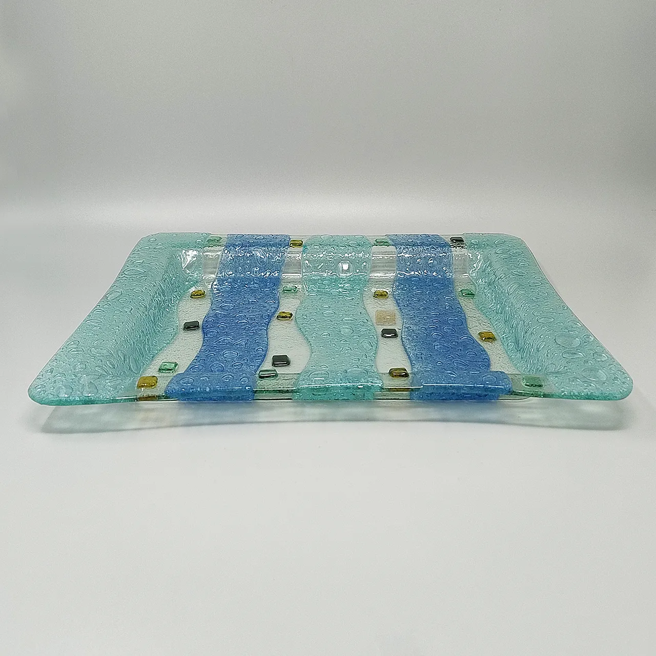 Tray By Albatros in Murano Glass, 1970s 4