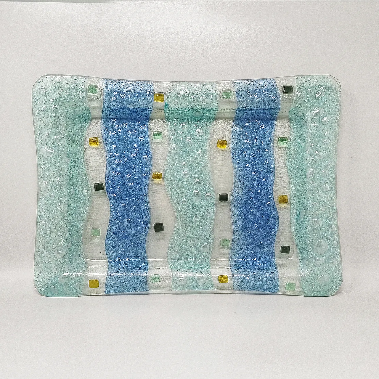 Tray By Albatros in Murano Glass, 1970s 5
