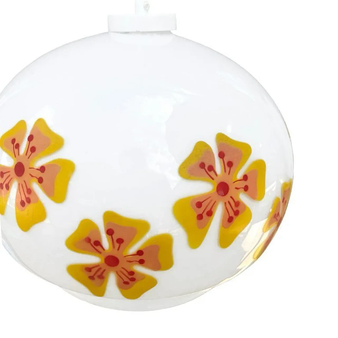 Hanging lamp, VEB Beleuchtungsglaskombinat Görlitz, 1970s 5