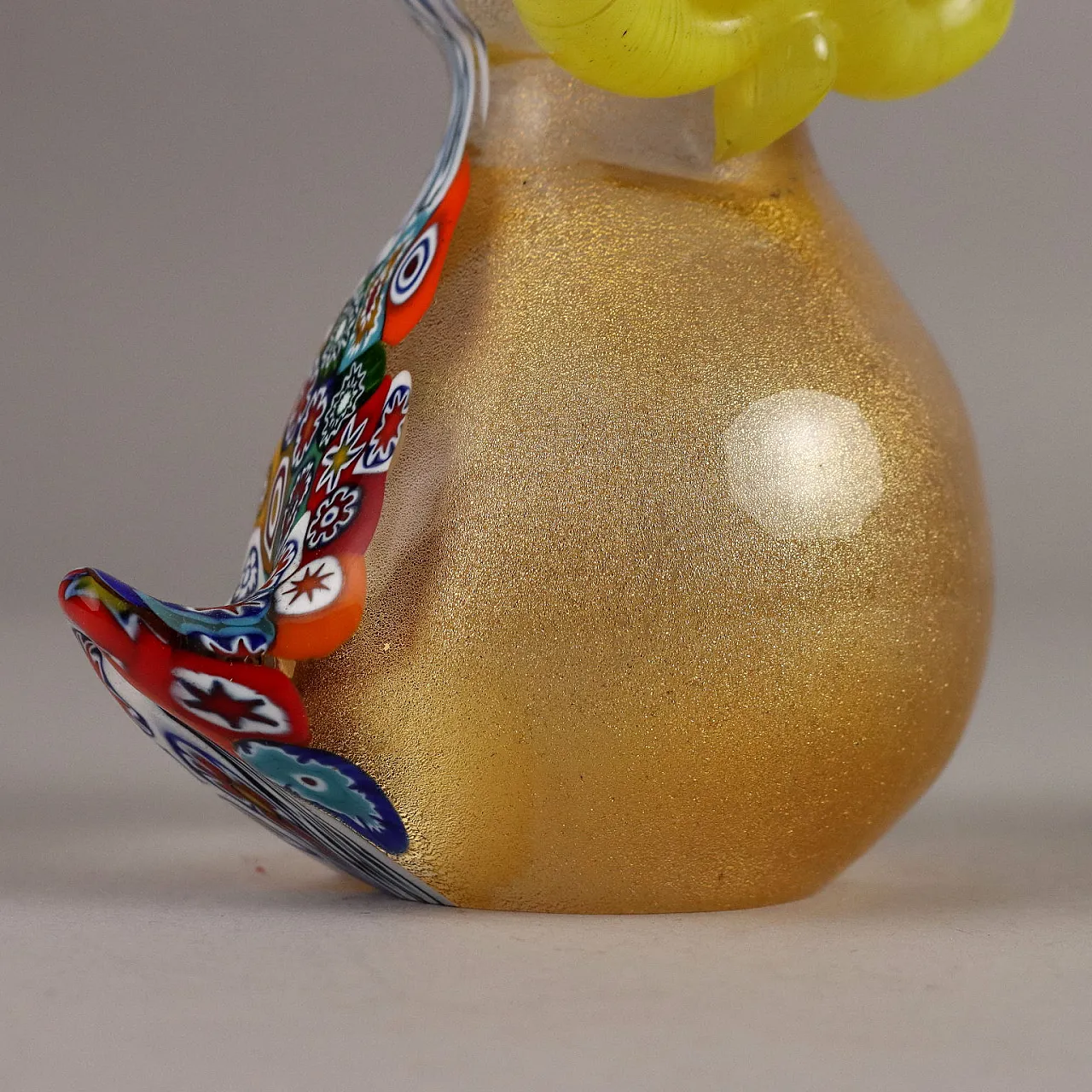 Gufo in vetro di Murano di Gambaro e Poggi, fine '900 4