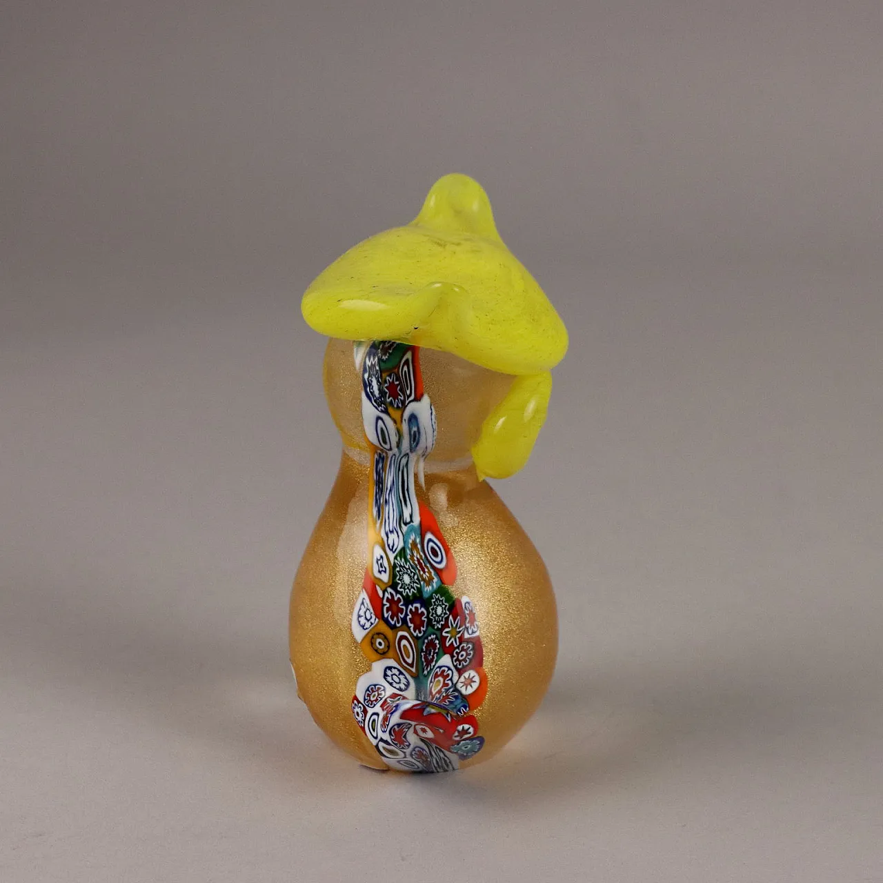 Gufo in vetro di Murano di Gambaro e Poggi, fine '900 6