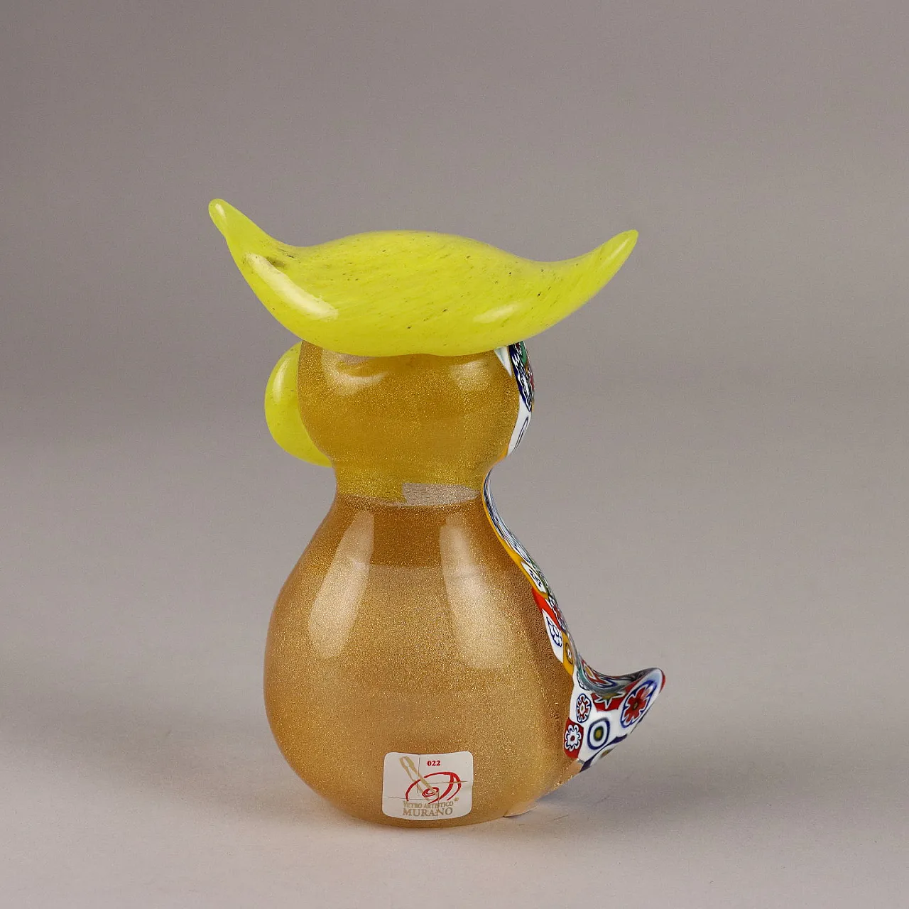 Gufo in vetro di Murano di Gambaro e Poggi, fine '900 7