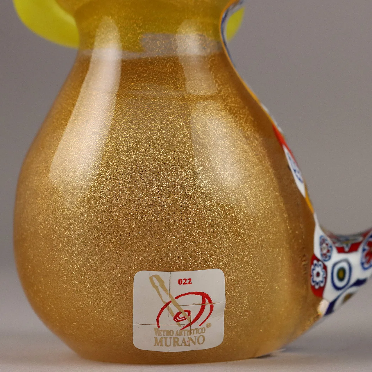 Gufo in vetro di Murano di Gambaro e Poggi, fine '900 8