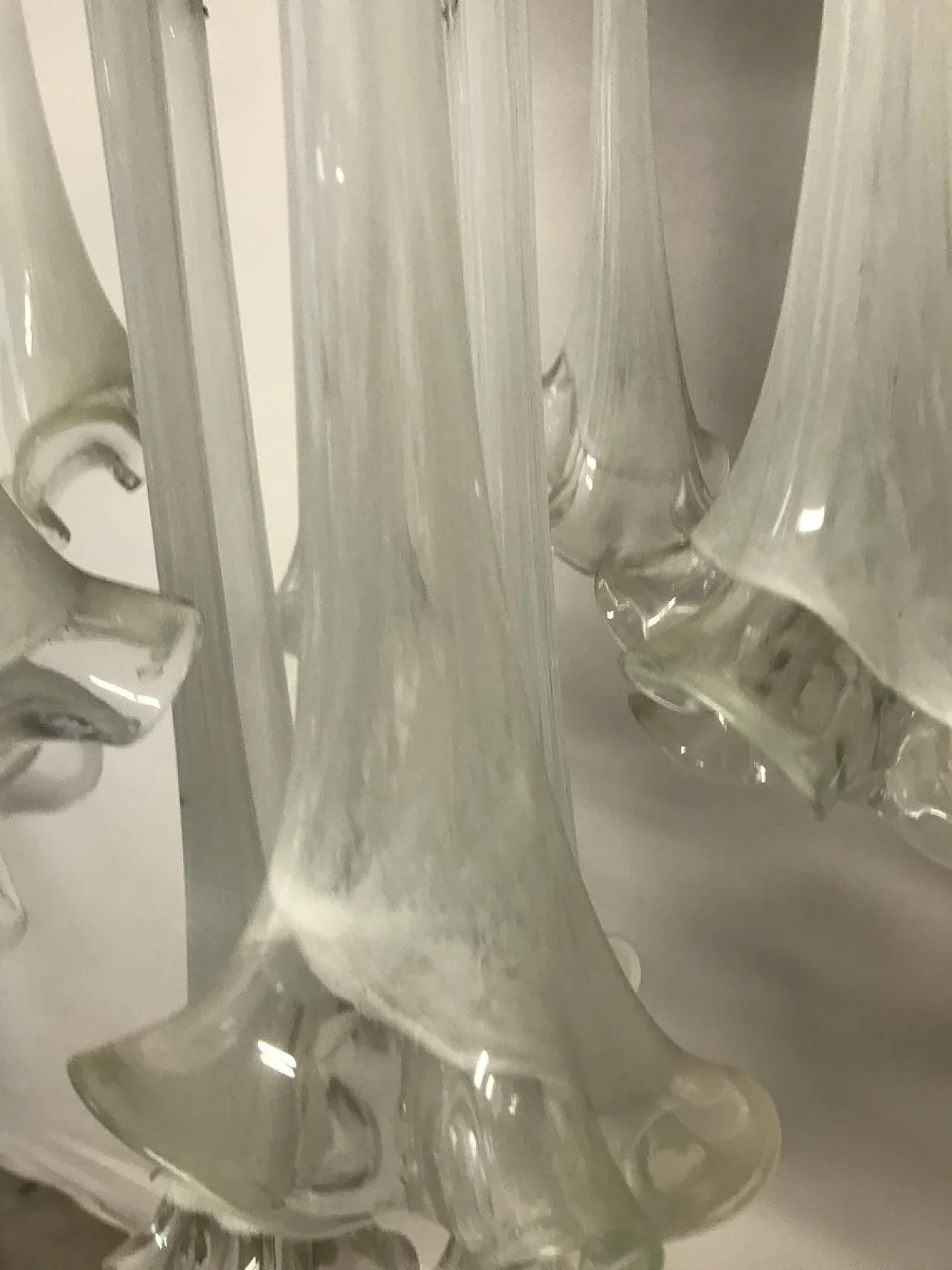 Mid-Century Murano glass pendant lamp 7