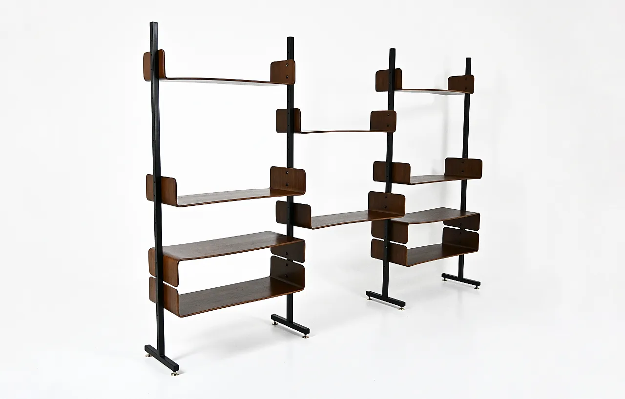 Mobile da parete di Franco Campo e Carlo Graffi per Home Torino, anni '50 1