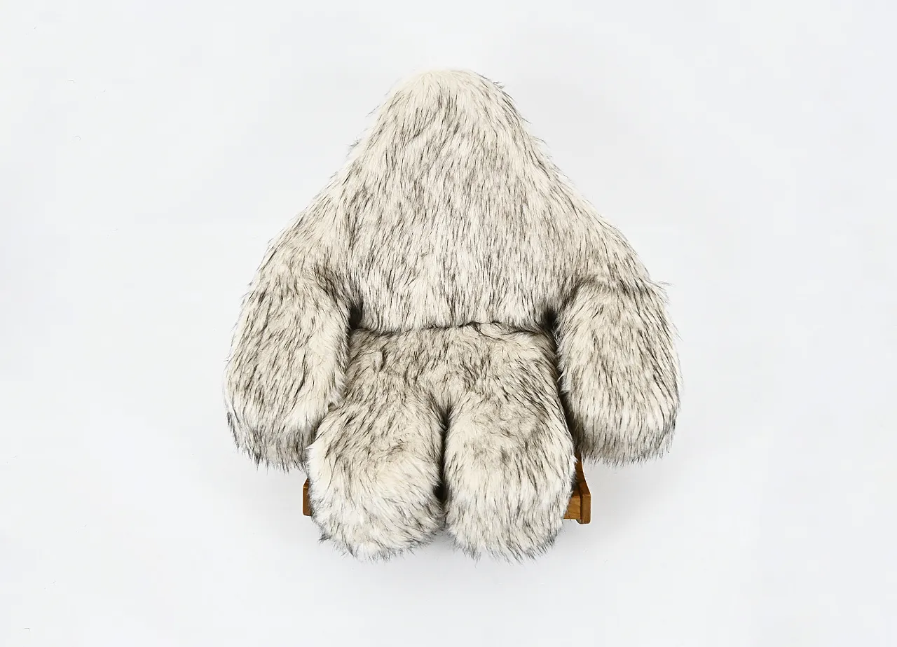 Sedia a dondolo "Yeti" di Mario Scheichenbauer per Elam, anni '60 7