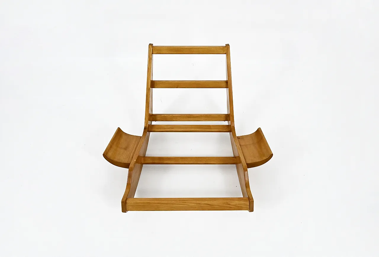 Sedia a dondolo "Yeti" di Mario Scheichenbauer per Elam, anni '60 10