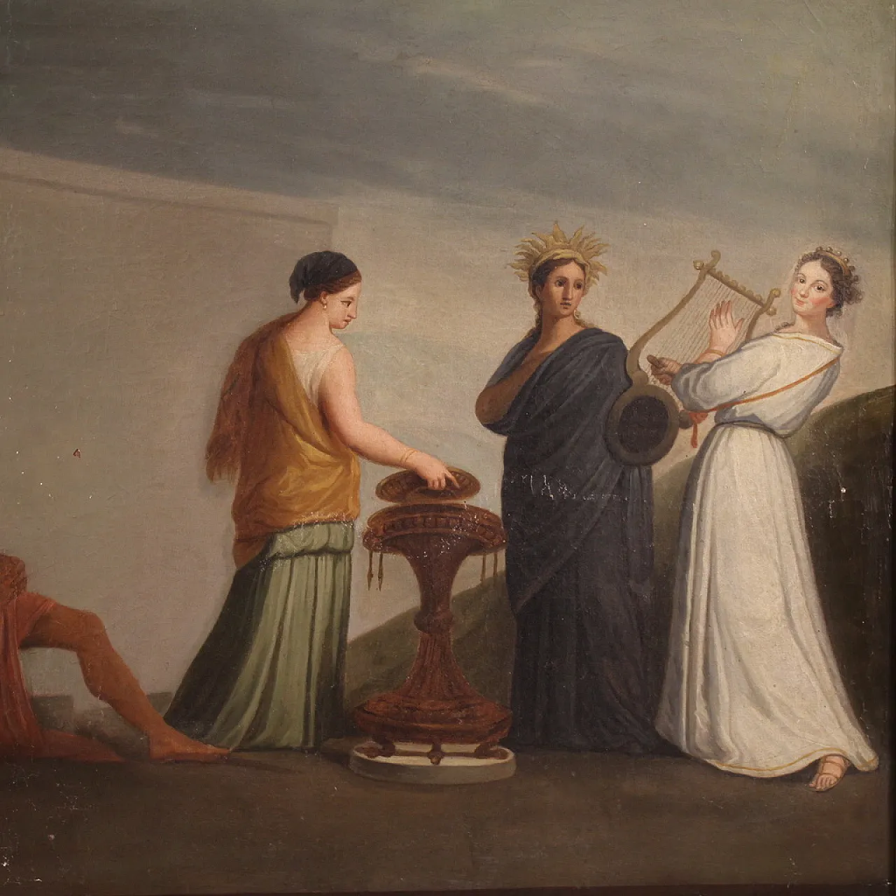 French painting The Aldobrandini Wedding, 19th century 3