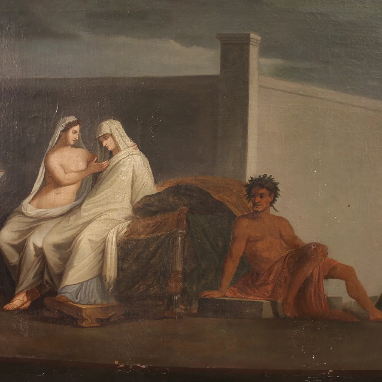 French painting The Aldobrandini Wedding, 19th century 14