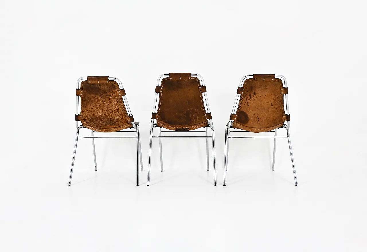 3 Sedie Les Arcs di Charlotte Perriand, anni '60 4