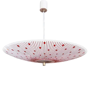 Lampada da soffitto a ombrello Napako, fine '900