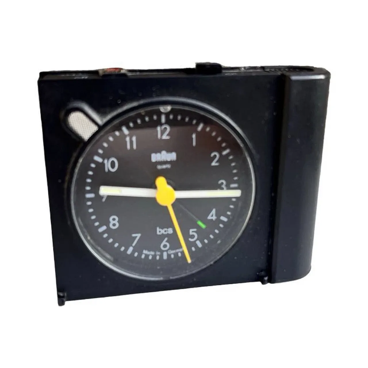 Braun alarm clock, travel clock by D. Rams, 1970s 7