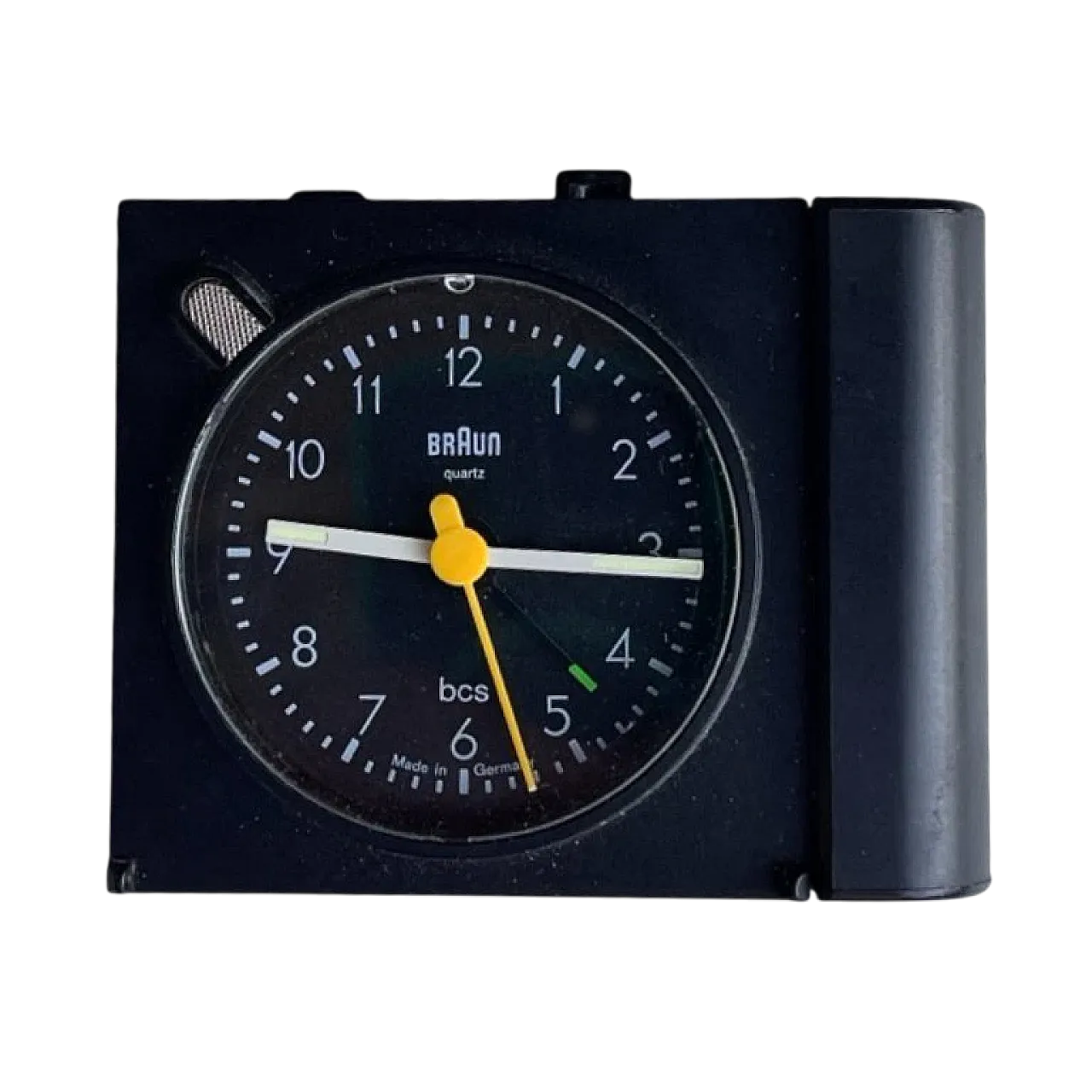 Braun alarm clock, travel clock by D. Rams, 1970s 8