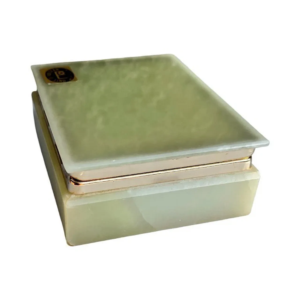 Onyx box handcrafted, 1970s 6