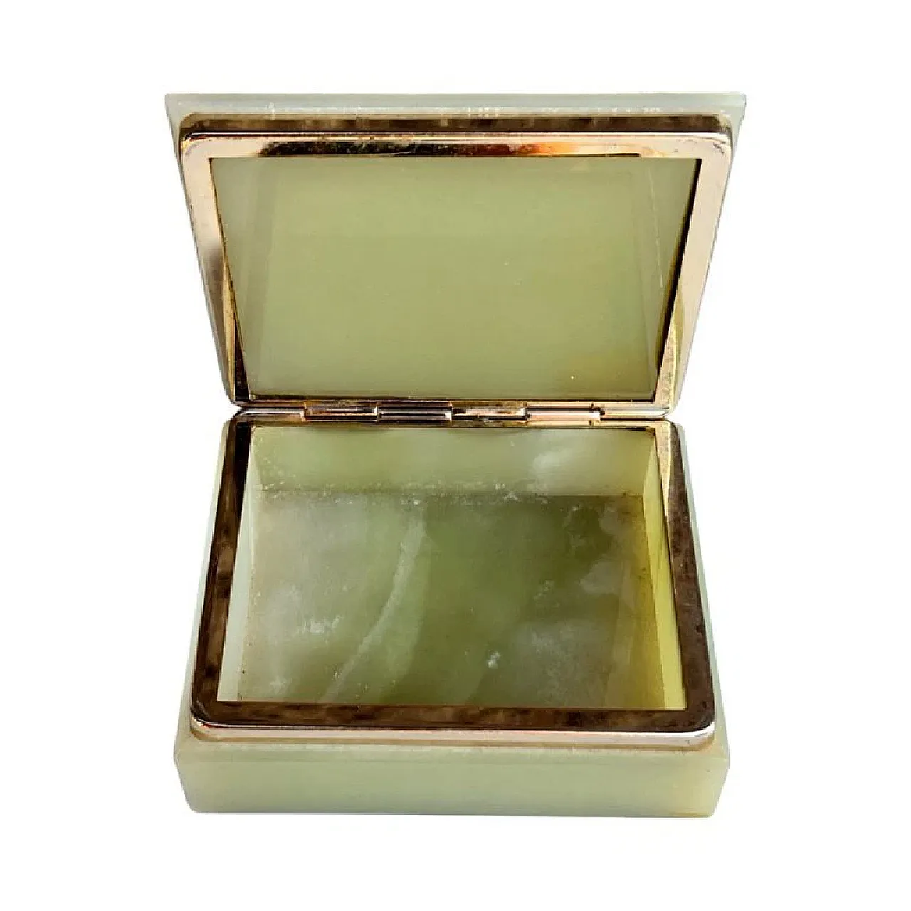 Onyx box handcrafted, 1970s 9