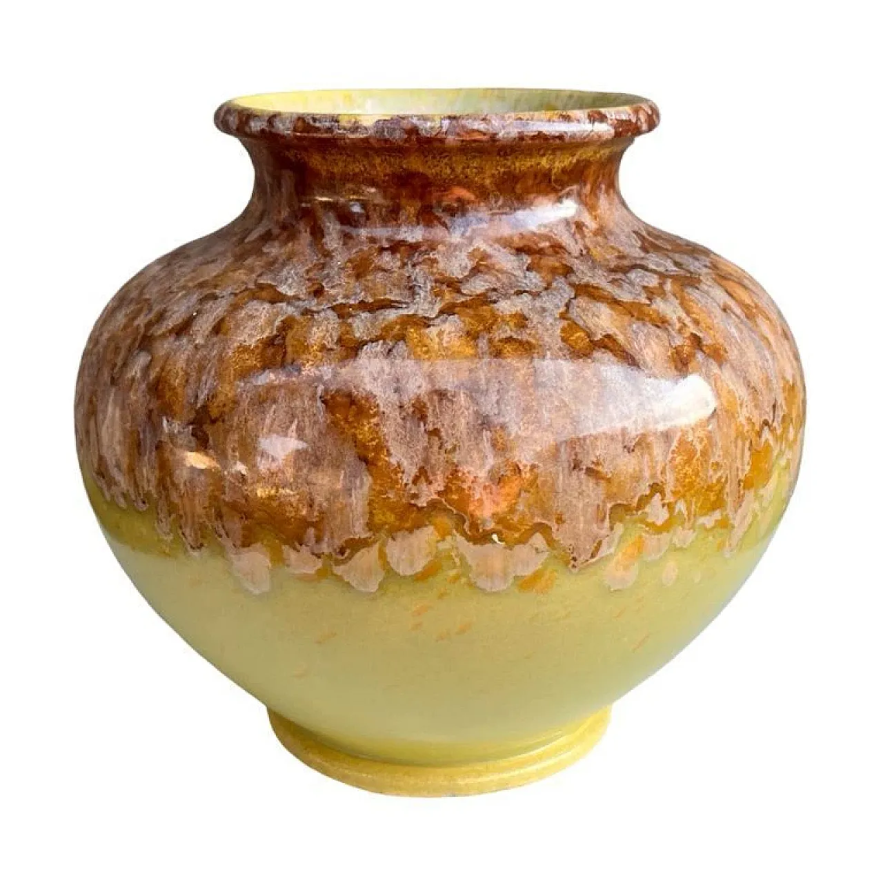 SS Meissen glazed ceramic vase type 1107/8, 1960s 1