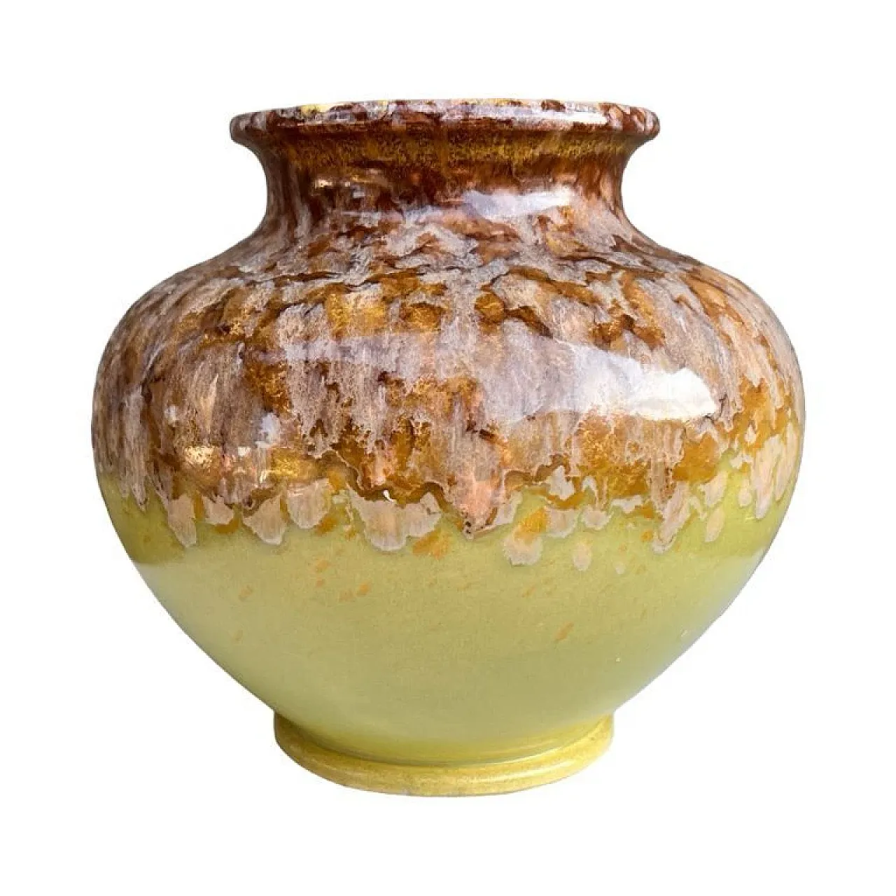 SS Meissen glazed ceramic vase type 1107/8, 1960s 2