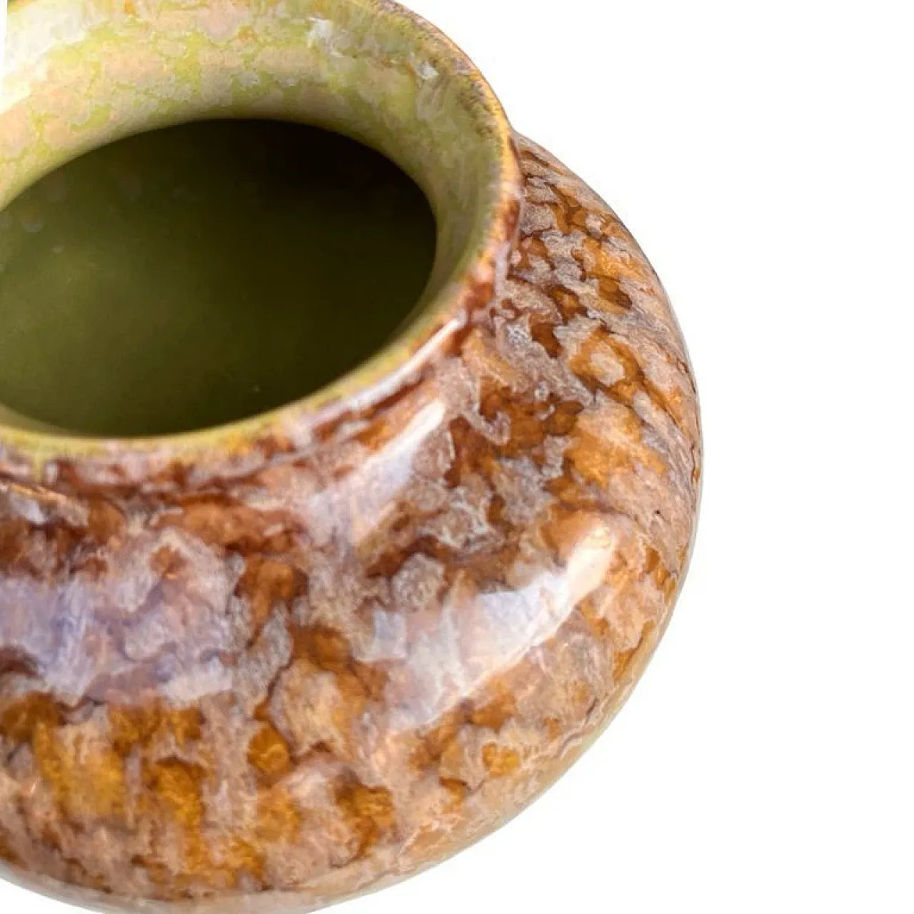 SS Meissen glazed ceramic vase type 1107/8, 1960s 5