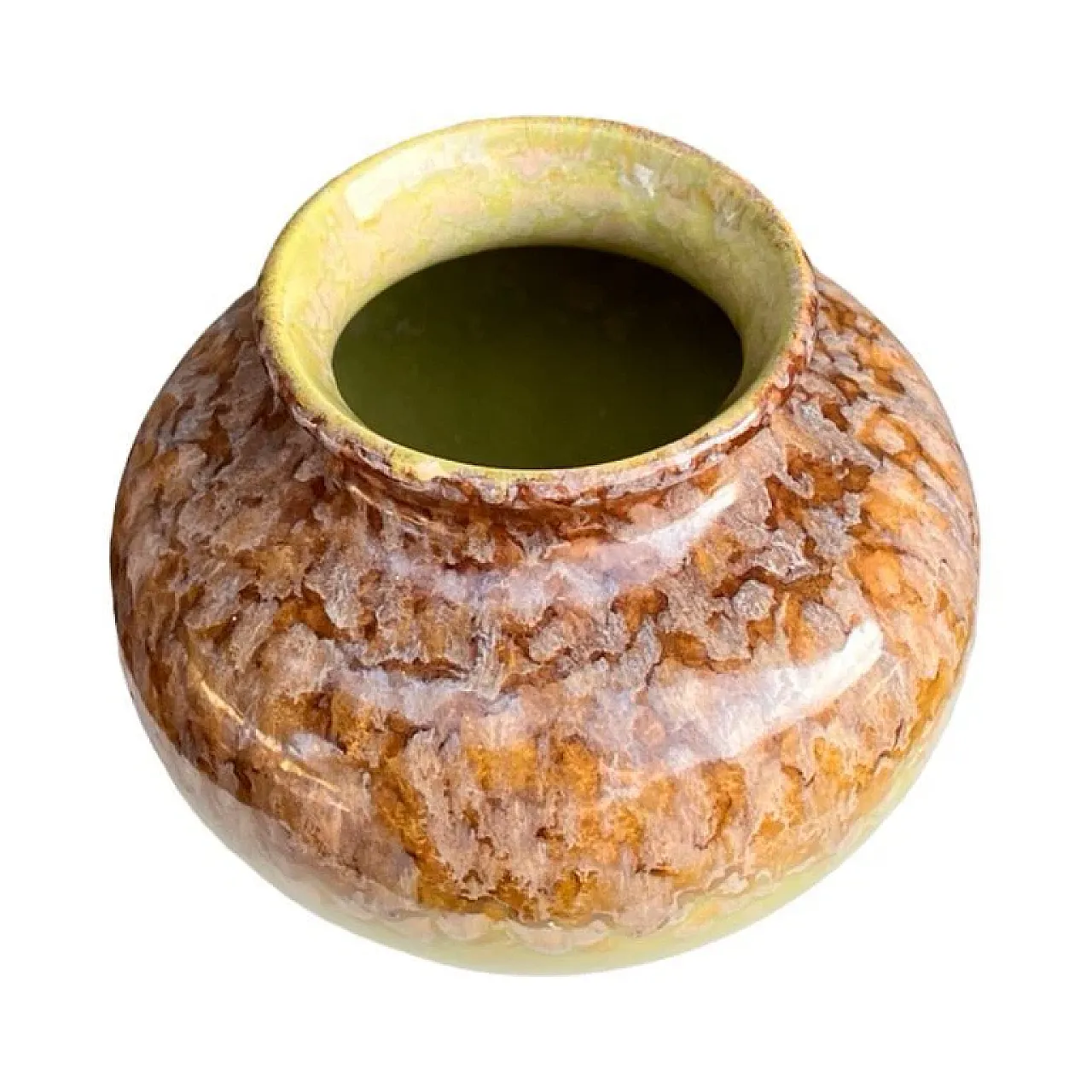 SS Meissen glazed ceramic vase type 1107/8, 1960s 6