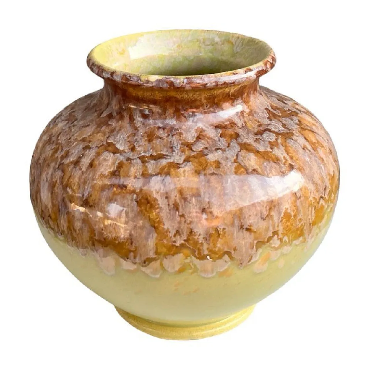 SS Meissen glazed ceramic vase type 1107/8, 1960s 8