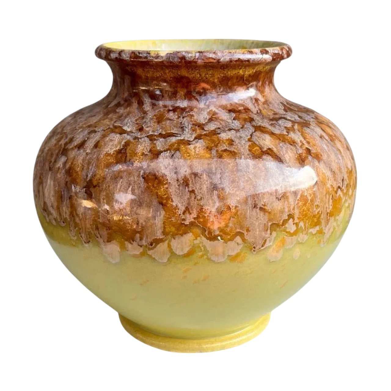 SS Meissen glazed ceramic vase type 1107/8, 1960s 9