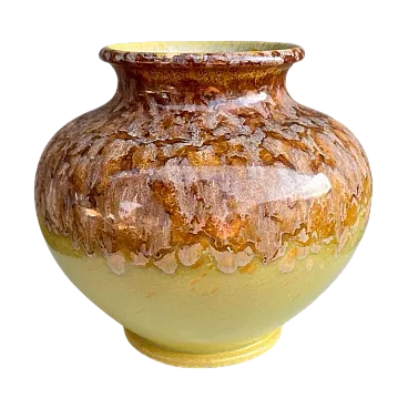 Vaso in ceramica smaltata SS Meissen tipo 1107/8, anni '60