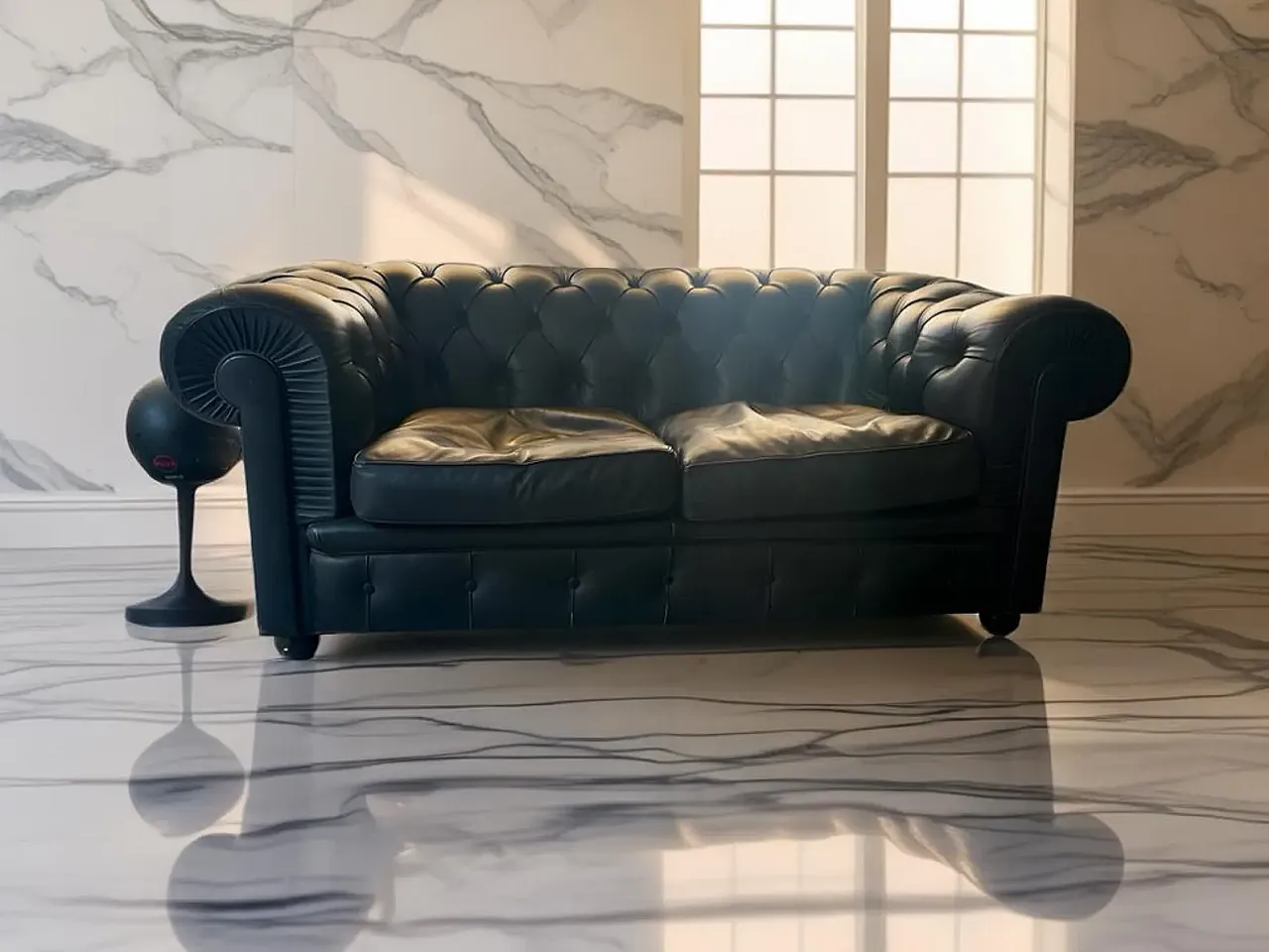 Chester model 2-seater sofa by Poltrona Frau, 1990s 1