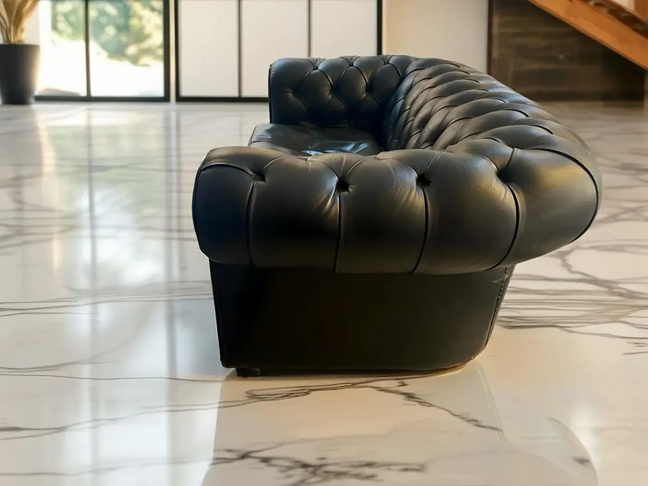 Chester model 2-seater sofa by Poltrona Frau, 1990s 5