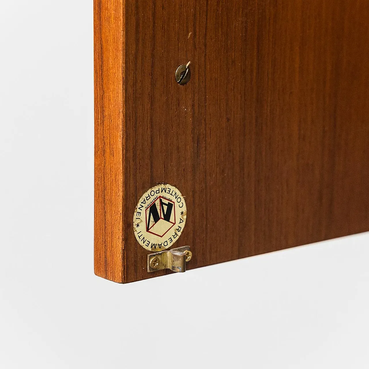 AV bookcase Teak and metal furnishings, 1960s 8