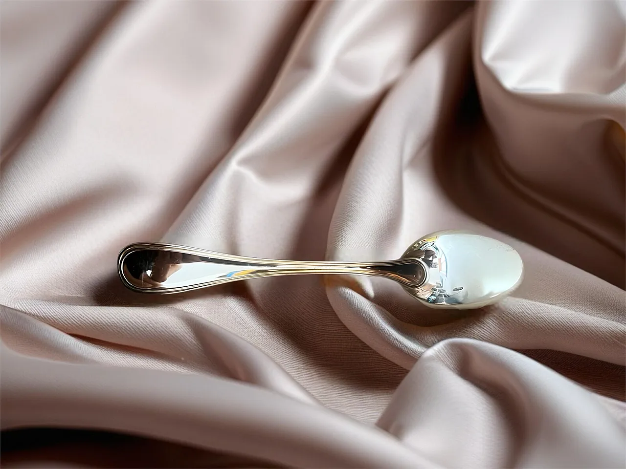 Servizio di posateria da 12 persone in argento 800, anni '90 3