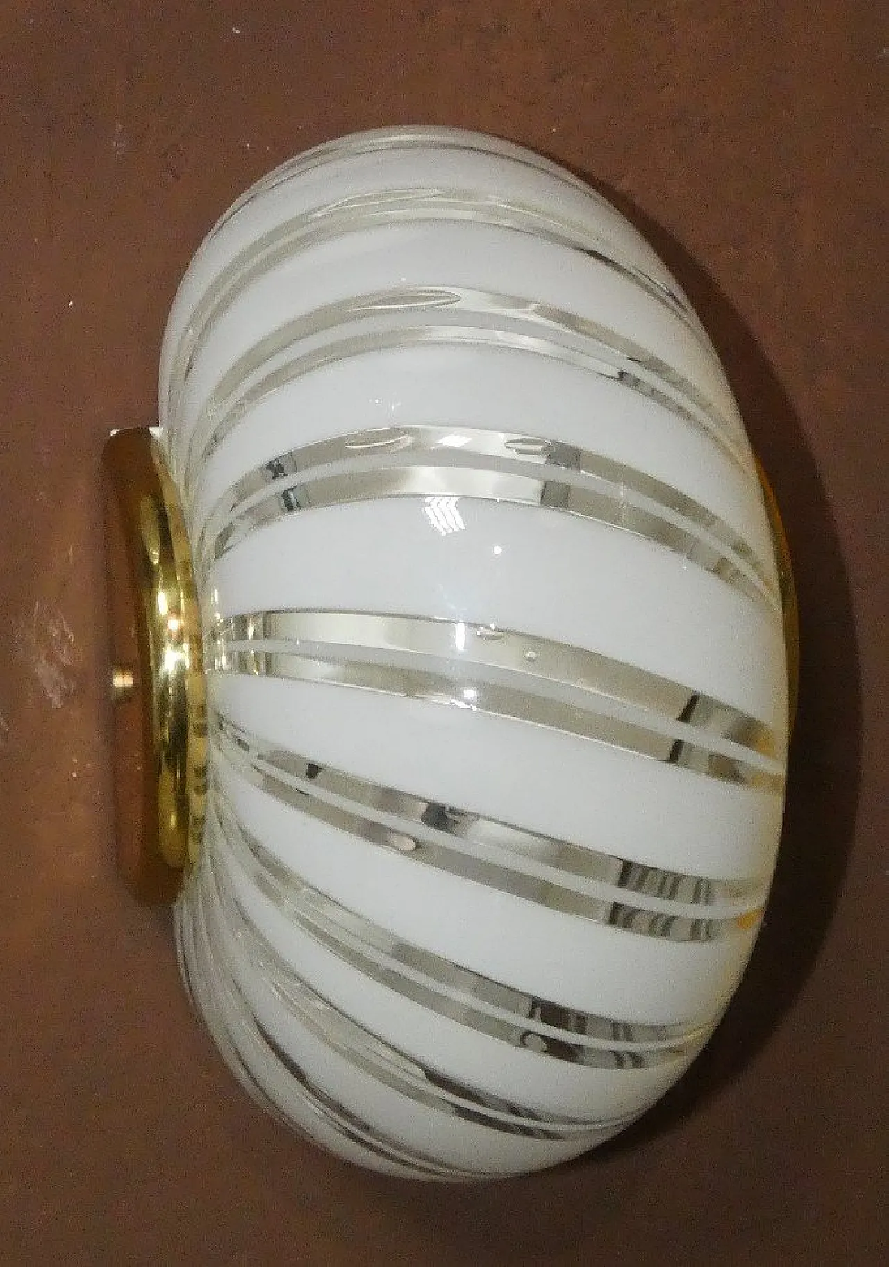 3 Lampade da parete in vetro di Murano di F. Fabbian, Italia, anni '80 8