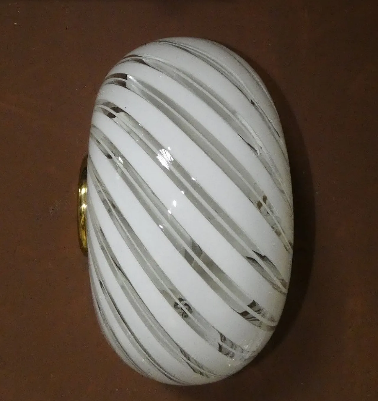 3 Lampade da parete in vetro di Murano di F. Fabbian, Italia, anni '80 12