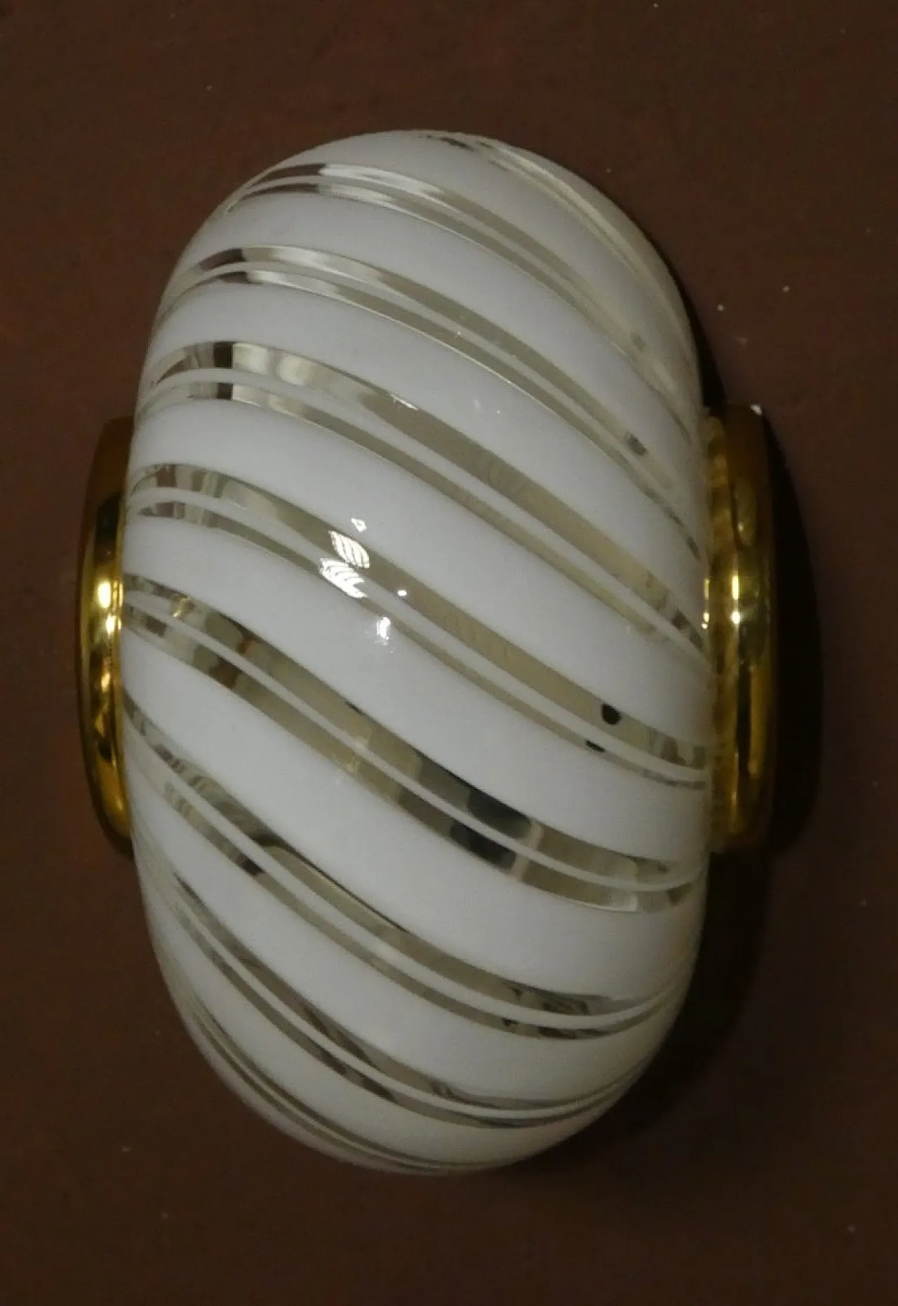 3 Lampade da parete in vetro di Murano di F. Fabbian, Italia, anni '80 15