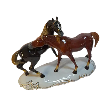 Pair of horses produced by  S.A.C.A. Sesto Fiorentino.
