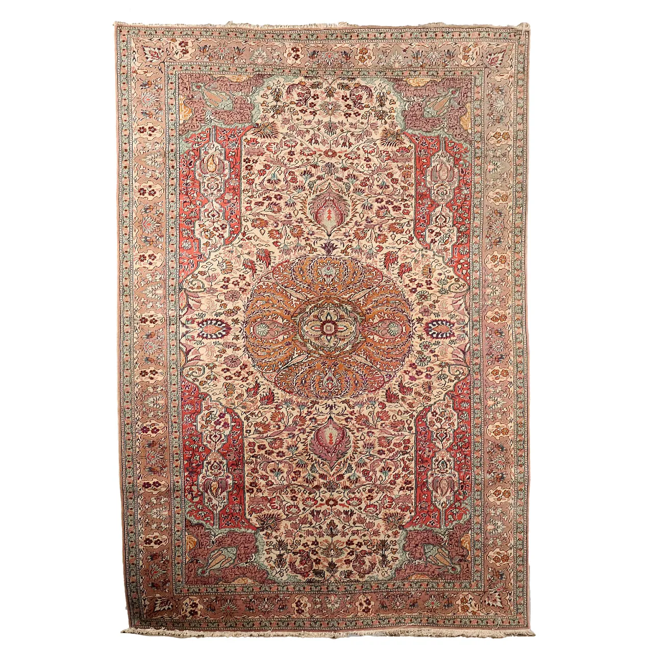 Tappeto Kayseri in cotone e lana, fine '900 1